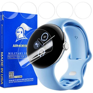 [6 Pack]ArmorSuit MilitaryShield Screen Protector Film For Google Pixel Watch 2 - Picture 1 of 8