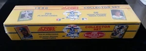 SCORE 1990 COLLECTOR SET BASEBALL CARDS 704 CARDS & 56 MAGIC MOTION TRIVIA CARDS - Picture 1 of 1