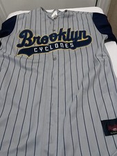 Brooklyn Cyclones Jersey from 2001  Sz. 44/L-XLNew York Mets Minor League Team.