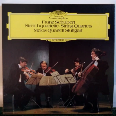 Franz Schubert, Melos Quartett Штутгарт — виниловая пластинка Streichquartette 4 штуки — тюльпан - Изображение 1 из 4