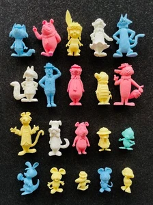 YOGI BEAR ~ HBP ✱ 20 Juego Completo Figuras Dunkin Premium Olá Helados Años 70 - Imagen 1 de 15