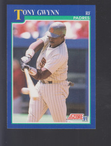 Tony Gwynn  San Diego Padres 1991 Score #500 
