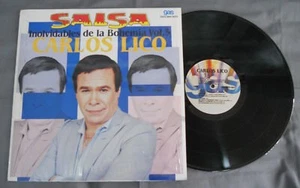 CARLOS LICO -SALSA- INOLVIDABLES DE LA BOHEMIA VOL 5 1991 MEXICAN LP SALSA - Imagen 1 de 4