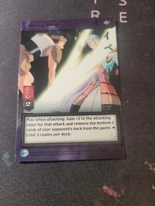 Strong Slash Inuyasha TCG #107 Foil Card CCG Rare - Picture 1 of 2