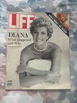 Life Magazine August 1992 - Princess Diana, Prince Charles, Marilyn Monroe VTG - Image 1 of 4