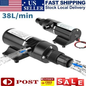 18590-2092 Marine Macerator Waste Pump 12V DC Marine Self-Priming 1-1/2" 1" - Picture 1 of 24