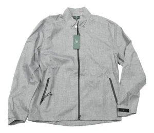 AG Adriano Goldschmied Men's Heathered Grey Highland Tech Full Zip Jacket $298 - Picture 1 of 9