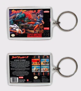 LLAVERO STREET FIGHTER II SUPER NINTENDO KEYRING - Imagen 1 de 1