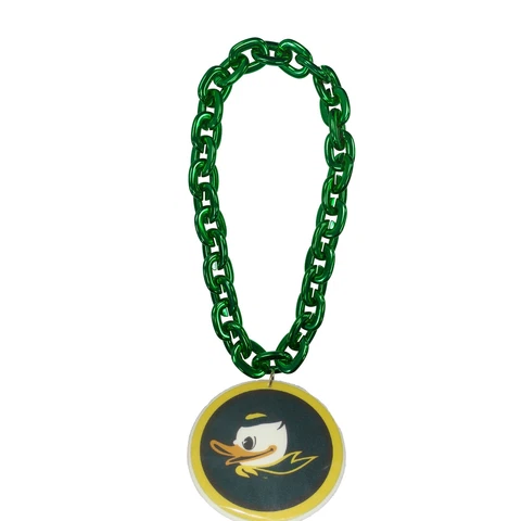 Oregon Ducks NCAA Touchdown Fan Chain 10 Inch 3D Foam Necklace Cover