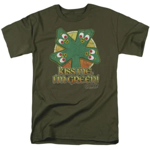 Gumby "Kiss Me" T-Shirt - Picture 1 of 3