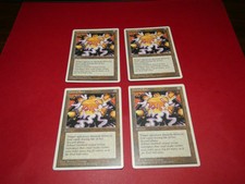 Magic the Gathering: MTG: Fourth Edition: Cursed Rack x4