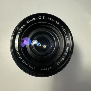 Sigma 35-135mm f/3.5-4.5 Zoom Lens for Olympus - Untested - Picture 1 of 8