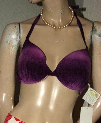 Neu! BIKINI-Oberteil BH LASCANA by MICHALSKY lila - purple PUSH UP 42 - Bild 1 von 3