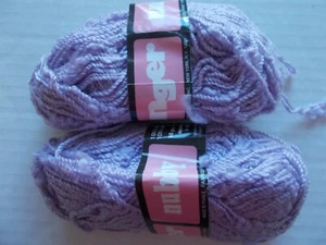 Unger Nubby boucle fashion yarn, lilac, lot of 2, France (60 yds each) - Bild 1 von 2
