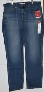 Men's Levi Strauss Signature Athletic Fit Comfort Flex Jeans Size 36 x 32 - Picture 1 of 2