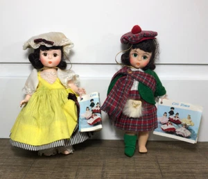 Muñecas Madame Alexander Escocia y Francia 8 pulgadas - Imagen 1 de 12