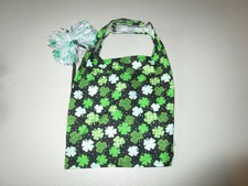 M Dog shirt [shamrock] cotton handmade