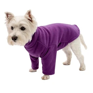 Jersey polar Firefoot para perro púrpura largo de espalda grande 22-24" - Imagen 1 de 4
