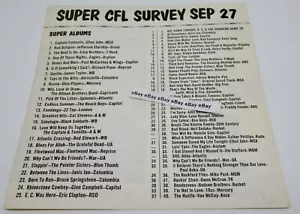 WCFL RADIO Chicago Super CFL Survey SEP 27, 1975 #1 K.C. & The Sunshine Band - Picture 1 of 4