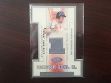 2002 fleer hot prospects J.D.  Drew game or jersey we’re number one