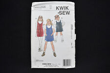 KWIK-SEW #2535 PATTERN GIRL JUMPERS For Woven Fabric Size 8-14 UNCUT