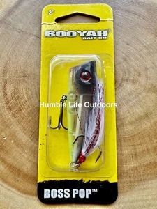 Boss Pop Topwater Popper, Booyah, Bass Fishing, Free Shipping! NWT! - Picture 1 of 12