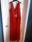 Beautiful Kate Kasim Red Prom Dress--Sz 18/26