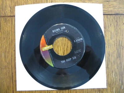 The Deep Six – Rising Sun - 1966 - Liberty F-55838 7" Single VG/Generic - Image 1 of 2