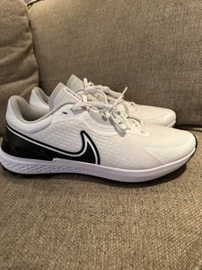 Nike Infinity Pro 2 React Golfschuhe weiß schwarz Herren Größe 12 DJ5593-115 NEU - Bild 1 von 6