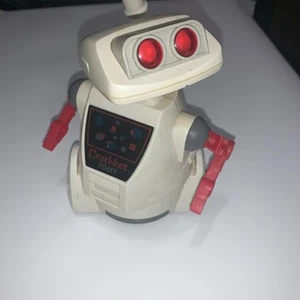 Robot Tomy Crackbot de colección de los años 80, ¡¡robot de aspecto impresionante!! funcionando - Imagen 1 de 4
