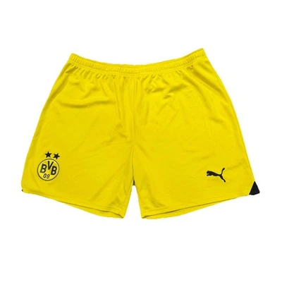 Pantalones Cortos de Fútbol Puma Borussia Dortmund Home Amarillos Para Hombre Talla XXL Foto 1 de 4