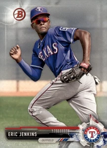 2017 Bowman #BP19 Eric Jenkins Texas Rangers Prospects - Picture 1 of 2