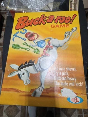 Vintage 1970 "Buck-A-Roo" Game / Rare IDEAL Toy Corp. Game No. 2354-9 Excellent - Image 1 of 4