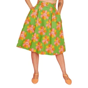 NWT ModCloth x Marisol Muro Properly Preened A-Line Skirt size 4 - Picture 1 of 4