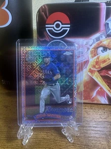 2024 Topps Series 1 - 1989 Topps Chrome Silver Pack Evan Carter #T89C-21 (RC) - Picture 1 of 2