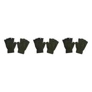 2/3 1 paire de gants sans doigts de style simple à tricoter pour l'extérieur - Bild 1 von 13