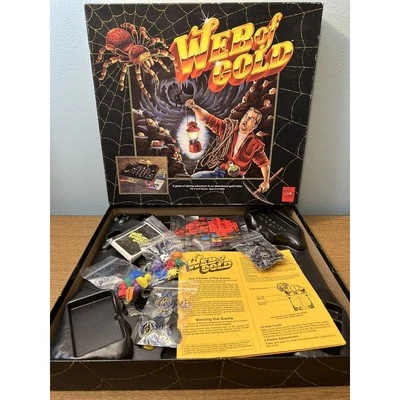 Vintage Web Of Gold Board Game TSR 1989 Strategy Game Multiplayer- Read Disc - Image 1 of 4