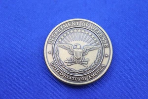 SECRETARY OF DEFENSE Donald Rumsfeld Presented Challenge Coin US COLONEL USMC - Picture 1 of 5