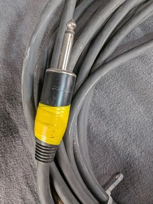6.35 mm (1/4 in) Jack Male Pro Audio Cables Commercial Grade Tested 100 feet - Image 1 of 3