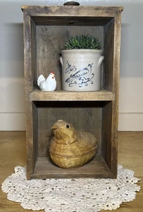 Vintage Hühner Küken Korb geflochten klein - Bild 1 von 8