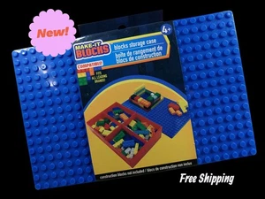 Make-it Blocks Storage Case. Compatible w/ Lego New. #lego - Picture 1 of 10