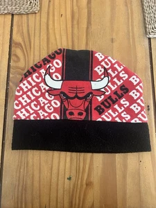 Rare Vintage DREW PEARSON Chicago Bulls All Over Print Beanie Hat Cap 90s Jordan - Bild 1 von 6