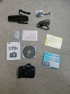 Nikon D70s 35mm DSLR  Camera Body Only No Lens - Picture 1 of 10