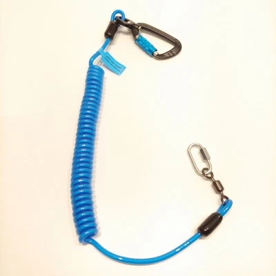 Twisted Bay Tool Lanyard Nylon Core Locking Carabiner