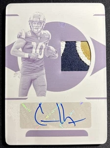 2021 National Treasures Cooper Ku PRINTING PLATE PATCH AUTO #1/1 SUPER BOWL ANNO - Foto 1 di 4