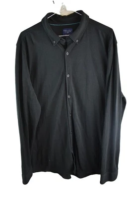 Camisa de manga larga negra STEEL & JELLY talla XL para hombre algodón informal al aire libre Foto 1 de 4