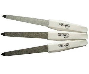 3 Saphir Nagelfeilen aus Solingen 15,5cm Top Qualität aus Deutschland NEU - Picture 1 of 1