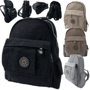 Damen City-Rucksack Freizeit Kinderrucksack Tasche Umhängetasche Bag Street VRu3 - Bild 1 von 31