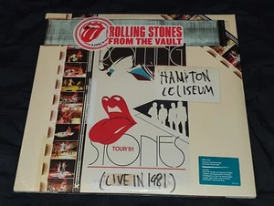 The Rolling Stones – Hampton Coliseum (Live In 1981) , rare 3-LP + DVD , New & S - Picture 1 of 2