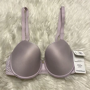 Chantelle 32DD Bra Purple C Jolie Custom Fit T Shirt Underwire 13B6 NWT - Picture 1 of 10